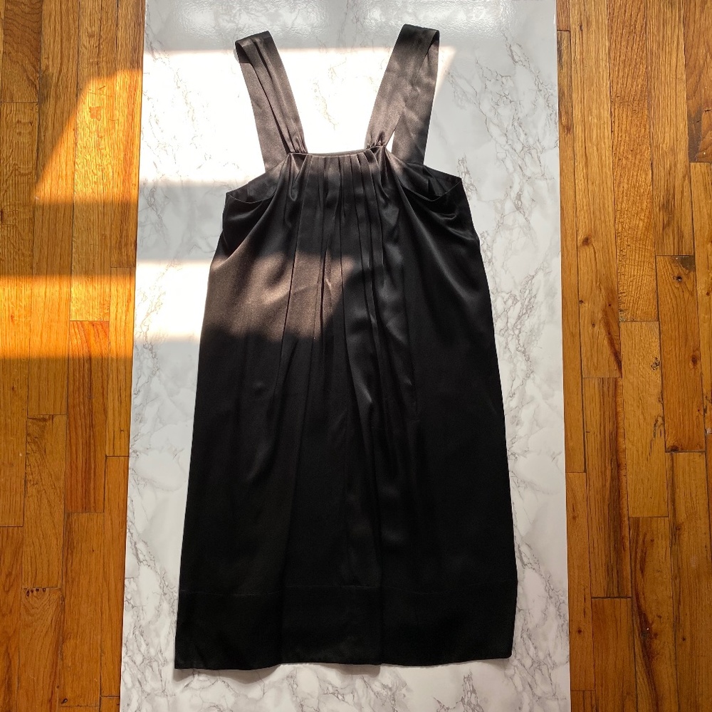 Black Silk Cocktail Dress Size 6
